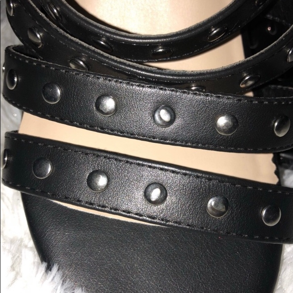 πΊπΈ New Torrid Black Heels w/Straps, Size 8. - Picture 7 of 8